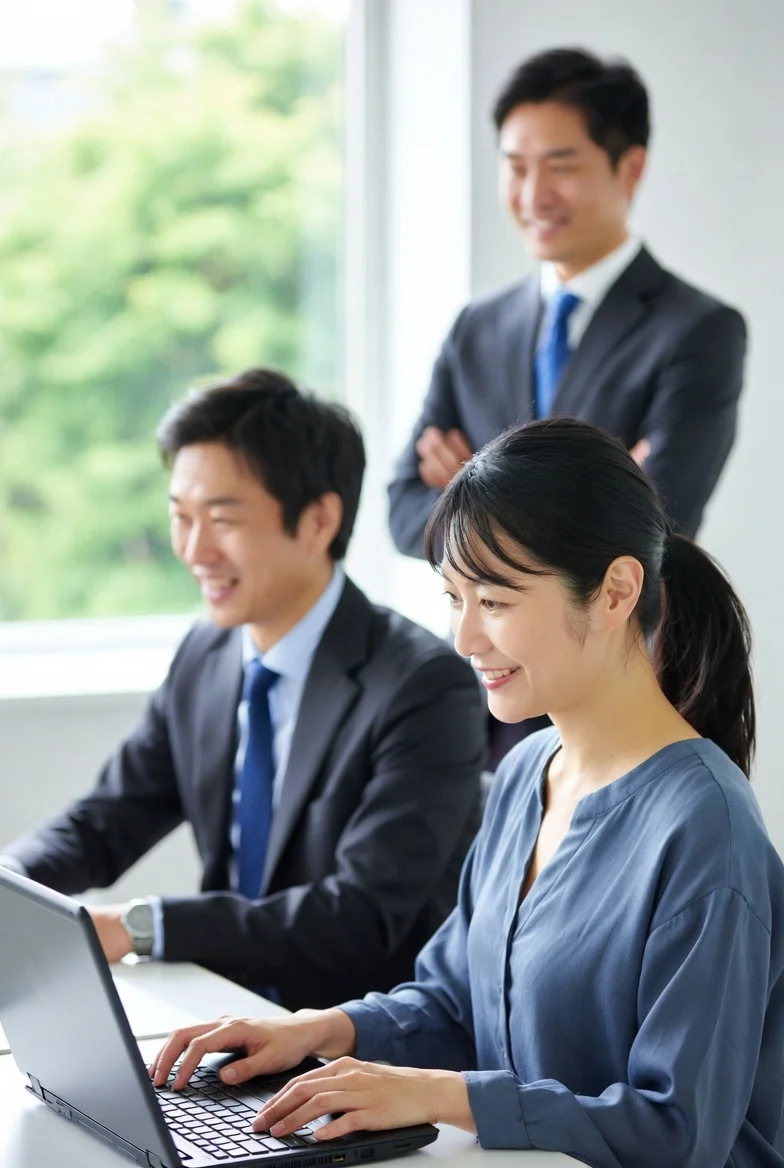 企業研修・リスキリングに最適なビジネス講座の様子